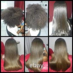 Cheveux traités biologiquement Organic 2x1L Lissage à la Kératine Brésilienne