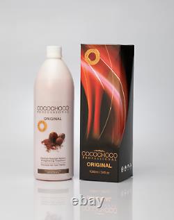 Cocochoco Pro Original 1000ml + Pure 250ml Brésilien Keratin Salon Traitement