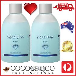 Cocochoco Pro Pure Kératine Brésilienne Défrisage Salon Traitement 500ml