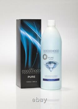 Cocochoco Pure Brazilian Blow Dry Keratin Straightening Traitement 1 Litre Kit