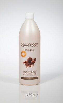 Cocochoco Traitement Brésilien Pour Cheveux À La Kératine 1000 ML + Shampooing Clarifiant 400 ML