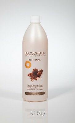 Cocochoco Traitement Brésilien Pour Cheveux À La Kératine 1000 ML + Shampooing Clarifiant 400 ML