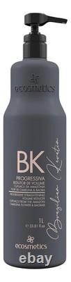 ECOSMETICS Traitement de kératine brésilienne de luxe Complexe de lissage organique Nanopl<br/>	