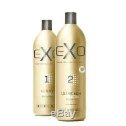 Exo Cheveux Lissage Kératine Ultratech Nano Exoplastia Capillaire Bresilien 2x1lt