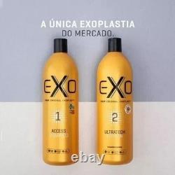 Exo Hair Professional Ultratech Kératine Brésilienne Exoplastie 2 x 1 L / 33,8