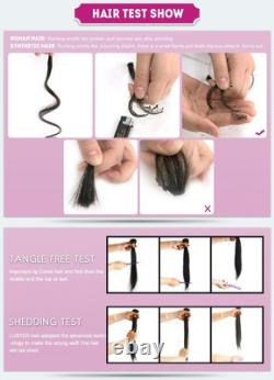 Extensions K Tip Keratin Stick cheveux pré-attachés premium 100 mèches 1g/mèche