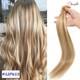 Extensions Capillaires En Cheveux Humains Remy &agrave; Pointe U En K&eacute;ratine Pr&eacute;-li&eacute;e Pour Fusion &agrave; Chaud, Tr&egrave;s &eacute;paisses, Vraies A