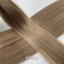 Extensions capillaires en cheveux humains à pointe en U à la kératine, fusionnées, à pointe en kératine, double tirage, cheveux Remy