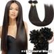 Extensions Capillaires En K&eacute;ratine Pr&eacute;-li&eacute;e &agrave; Fusion, Embout En U / Cheveux Humains Remy 100 % M&egrave;ches M&eacute;ch&eacute;es A