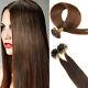 Extensions De Cheveux U-tip En Kératine 16-26 Pouces Pré-adhésives En Cheveux Humains Remy Pour Tête Complète