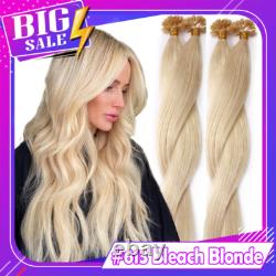 Extensions de Cheveux en Keratin U Tip Prémontées Épaisses de 150g 100% Cheveux Humains Remy