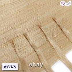 Extensions de cheveux en U à fusion de kératine pré-attachées, cheveux humains Remy 300S épais