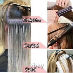 Extensions de cheveux humains 100% Remy Nail U Tip Fusion Keratin Pre Bonded Balayage US