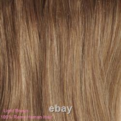 Extensions de cheveux humains Remy à pointe plate en kératine pré-collées 7A 14-30, cheveux épais 1G