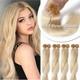 Extensions De Cheveux Humains Remy à Pointes U Pré-collées En Kératine De 14 à 24 Pouces Blondes