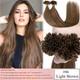 Extensions De Cheveux Humains &agrave; Pointe En U Pr&eacute;-k&eacute;ratinis&eacute;es/fusion, &eacute;paisses, Br&eacute;siliennes, Blondes