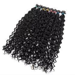 Extensions de cheveux humains à pointe plate en vagues d'eau, fusion de kératine pré-collée, 100 pièces