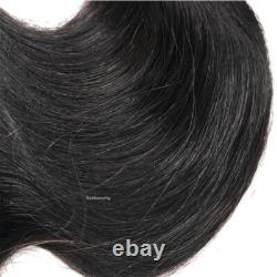 Extensions de cheveux humains à pointe plate pré-collées, vagues corporelles, fusion kératine, 100 pièces