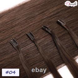 Extensions de cheveux humains en kératine en U-Tip de kératine 16-24 pouces, cheveux lisses, vrais cheveux Remy