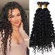 Extensions De Cheveux Humains Pré-collées En Fusion Kératine à Pointe Plate Bouclée Longue 100 Pièces