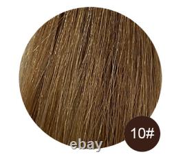 Extensions de cheveux naturels lisses ITIP Capsule Kératine Brésilienne Cheveux Humains pour femmes.