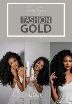Fashion Gold 500g/17.6oz Keratin Brésilien, Système De Lissage Et De Lissage