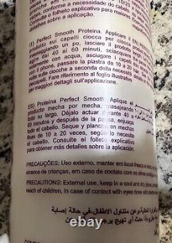 Fleurs D'amazon -perfect Smooth- 33.8oz 1l Proteine Brésilienne / Keratin 0% Pourml