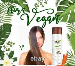 Floractive Flora Vegan Brésilien Gloss Protéine Pro Traitement Capillaire 1L 34oz