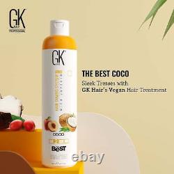 GK HAIR Global Keratin Le Meilleur COCO (10,1 Fl Oz/300ml) Soin Lissant à la Kératine Hair