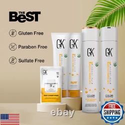 GK HAIR Global Keratin Le Meilleur Kit de Consommation (10,1 Fl Oz/300ml) Lissant