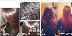 Gold Keratin Hair Straightener Ensemble De Traitement Dommages Brésiliens Blowout Dry Curly