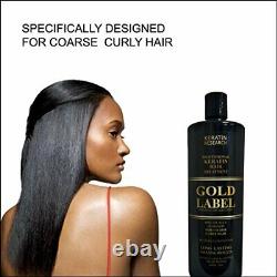 Gold Label Résultats Professionnels Traitement De Cheveux Kératin Brésilien Pour