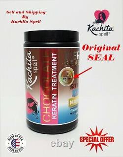 Kachita Spell Traitement Kératine Brésilien Fort+ Chocolat 32oz D'origine Seal