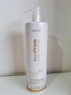 KeraPrime Blond Solution Beox / Traitement à la kératine brésilienne 1 L / 33,8 fl oz