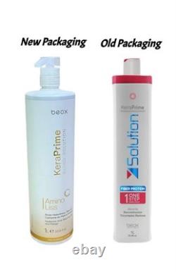 KeraPrime Blond Solution Beox / Traitement à la kératine brésilienne 1 L / 33,8 fl oz