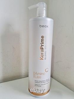 KeraPrime Blond Solution Beox / Traitement à la kératine brésilienne 1 L / 33,8 fl oz