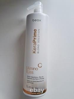 KeraPrime Blond Solution Beox / Traitement à la kératine brésilienne 1 L / 33,8 fl oz