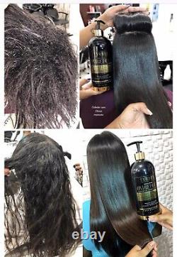 Kera Fruit Traitement Des Cheveux Brésiliens Lissage Blowout Hbrush 1 Lt 33,8 Oz