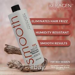 Keragen Brésilien Lissage Traitement Capillaire à la Kératine Système Smoothing Sans Sulfates