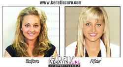 Keratin Cure Traitement Des Cheveux Forts Or Et Miel V2 Lgel 10oz Redressage