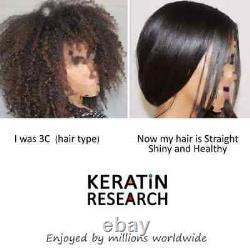 Keratin Recherche Forte + Traitement Brésilien Kératin Cheveux 1000ml XXL Set