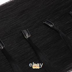 Keratin U-tip 100% Real Remy Extensions De Cheveux Humains Avant Le Brésil / Noir Remy