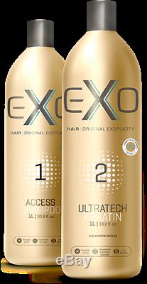 Kit 2 X 34 Oz Exo Hair Professional Ultratech Kératine Exoplastie Brésilienne