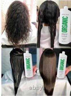 Kit De Traitement Et De Renforcement Des Cheveux Kératines Organiques Brésiliens