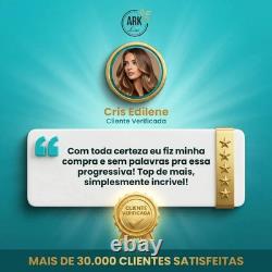 Kit Liso Master, Shampoo + Masque Traitement Kératine Brésilienne ARK LINE 2x1L