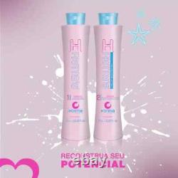 Kit Progressif H-Brush de Wennoz Honma Tokyo Kératine Brésilienne 2x1000ml/33.8 fl
