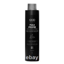 Kit Qod Pro Max Prime - Traitement Kératine Brésilien+ Masque Capillaire + Nettoyer Shampooing