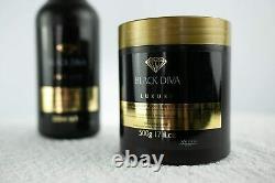 Kit Ybera Black Diva 500ml+500g Traitement De La Kératine Brésilienne Relaxation Acide