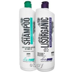 Kit de Lissage Semi-Définitif Lisorganic 0% Formaldéhyde 2x1000ml Int