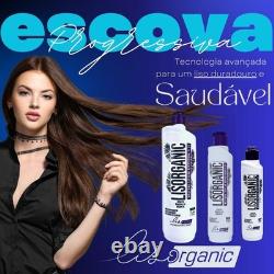 Kit de Lissage Semi-Définitif Lisorganic 0% Formaldéhyde 2x1000ml Int